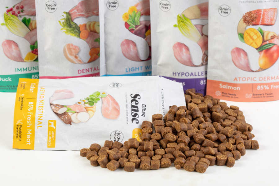 Snacks funcionales para perros Dibaq Sense